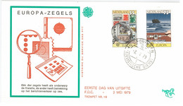 Enveloppe FDC Nederland - Europa Zegels - 1979 - FDC
