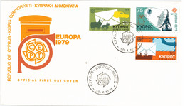 Enveloppe FDC Republic Of Cyprius - Chypre - 1979 - Altri & Non Classificati