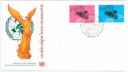 Enveloppe FDC United Nations - Global Eradication Of Smallpox - 1978 - Covers & Documents