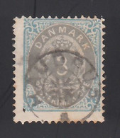 Dinamarca, 1875-1903  Yvert. 22, ( Dt. 14 X 13½.) - Used Stamps