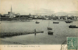 Ile De Batz * Vue Générale Du Bourg Et L'église - Ile-de-Batz