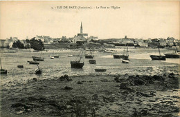 Ile De Batz * Le Port Et L'église - Ile-de-Batz