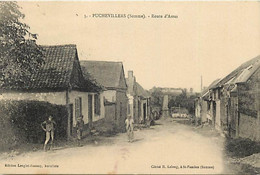 Somme -ref-C296- Puchevillers - Route D Arras - - Altri Comuni