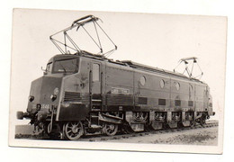 Carte S.N.C.F. Notre Métier 1950 N°25 Locomotive électrique à Courant Continu Type 2' Do 2' Série 2D2 5500 - Chemin De Fer