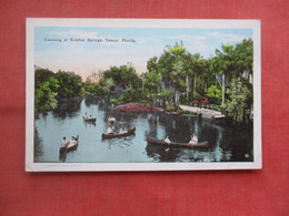Canoeing At Sulphur Springs.   Tampa - Florida > Tampa       Ref  5311 - Tampa