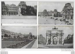 PARIS ..-- LOT De 29  Anciennes Cartes De Métros , Trains , Gares , Rues , Ponts , Etc ....... - Loten, Series, Verzamelingen