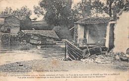 Cyclone D'Octobre 1909 Détruisant 18 Ponts - Le Pont De La Route Entre LE POIRE-sur-VIE Et AIZENAY - Sonstige & Ohne Zuordnung