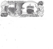 GUYANE BILLET 20 DOLLARS PICK 30 - Guyana