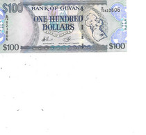 GUYANE BILLET 100 DOLLARS PICK 31 - Guyana