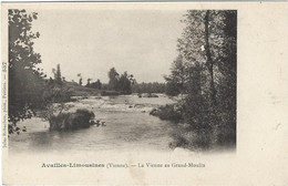 86   Availles  Limousines  -     La Vienne Au Grand Moulin - Availles Limouzine