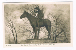 AM-115   KANSAS CITY : The Scout, Penn. Valley Park - Kansas City – Missouri