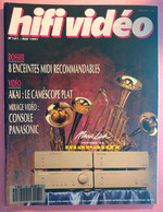 REVUE HIFI VIDEO N° 181 - Mai 1991 - Enceintes Midi - Camescope Akai - Console Panasonic (Mixage) - Audio-video