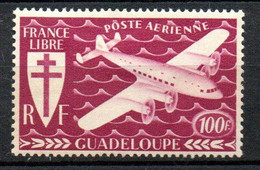 Col24 Colonies Guadeloupe PA N° 5 Neuf X MH Cote : 2,25 € - Poste Aérienne