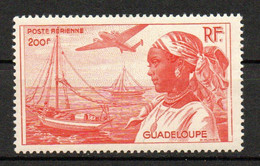 Col24 Colonies Guadeloupe PA N° 15 Neuf X MH Cote : 13,00 € - Airmail