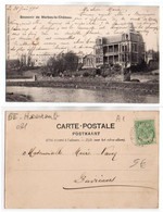 (Belgique) Hainaut 081, Merbes Le Château, Ronflette Courtehoux, Souvenir De Merbes Le Château, Dos Non Divisé - Merbes-le-Chateau