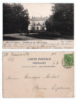 (Belgique) Hainaut 073, Merbes Le Château, Caussin, Habitation De M. Albert Puissant, Dos Non Divisé - Merbes-le-Chateau