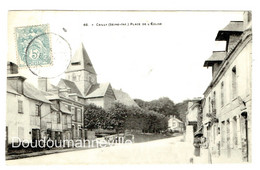 CPA - 76 - CAILLY  - Place De L'Eglise - Buchy