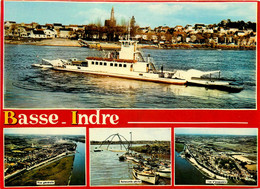 Basse Indre * Souvenir De La Commune * Multivues * Le Bac Bateau - Basse-Indre