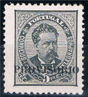 Portugal, 1892/3, # 80, Sob. A, MH - Nuevos