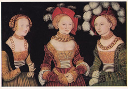 Wien Kunsthistorisches Museum - Lucas Cranach D.a. Drei Junge Damen - Formato Grande Non Viaggiata - E 14 - Museen