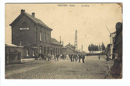 Hemiksem  HEMIXEM  Statie  La Gare  1922 - Hemiksem