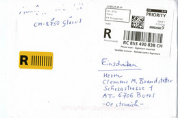 Reko 8750 Glarus 2021 - Storia Postale