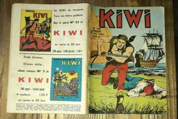 Bd KIWI N° 122 LUG 10/06/1965 Le Petit Trappeur DUC CEZARD ZAGOR Comiques - Lug & Semic