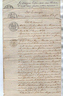 VP18.565 - 3 Actes De 1839 - Vente D'une Maison Sise à CHALLANS Par La Vve GOURDON De NANTES à BOUCHER De BOIS DE CENE - Manuscrits