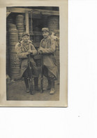Carte-photo De Militaires (408 Sur Le Col) - CPH Adressée De MEHUN-sur-YVRE Le 3 Mars 1915. BE. - Guerra 1914-18