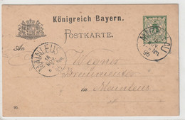 Bayern Ganzsache, Postkarte - Andere & Zonder Classificatie