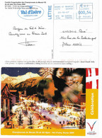 2009 Championnats Du Monde FIS De Ski Alpin à Val D'Isère: EMA Carte Officielle - Winter 2010: Vancouver