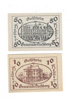 2 Stk Notgeld Gemeinde Puchberg Niederösterreich Österreich - Autres - Europe