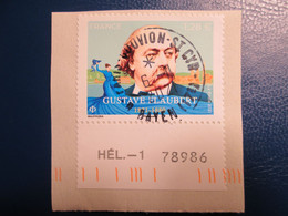 2021 Gustave FLAUBERT Sur Fragment Oblitéré Premer Jour Cachet Rond 06/11/2021 - Gebraucht