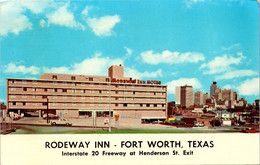 Texas Fort Worth Rodeway Inn 1971 - Fort Worth