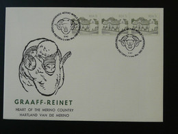 Lettre Cover Mouton Merino Sheep Laine Whool South Africa 1990 - Boerderij