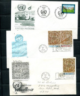 UN 1969 21 First Day Of Issues Covers  Used 11882 - Collezioni & Lotti