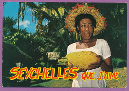 Seychelles - Praslin - Un Fruit Dans La Vallée De Mai - Seychelles