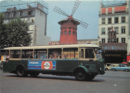 Automobiles - Bus - Autocar - Paris - Autobus Parisiens - Le Moulin Rouge - Carte Neuve - CPM - Voir Scans Recto-Verso - Buses & Coaches