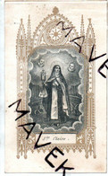 Image Pieuse  " Sainte Claire " - Imágenes Religiosas