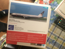 STUPENDO MODELLINO HERPA 1:500 BOEING 767 BRITISH AIRWAYS LIMITED EDITION - Unclassified