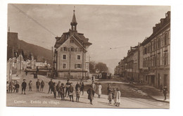 CERNIER Entrée Du Village Tramway Animée - Cernier