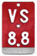 Velonummer Wallis VS 88 - Plaques D'immatriculation