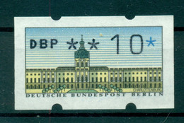 Berlin Ouest  1987 - Michel N. 1 - Timbre De Distributeur 10 Pf. (Y & T N. 1) - Maschinenstempel (EMA)