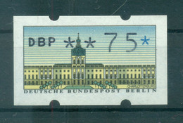 Berlin Ouest  1987 - Michel N. 1 - Timbre De Distributeur 75 Pf. (Y & T N. 1) - Franking Machines (EMA)