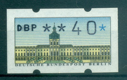 Berlin Ouest  1987 - Michel N. 1 - Timbre De Distributeur 40 Pf. (Y & T N. 1) - Machines à Affranchir (EMA)