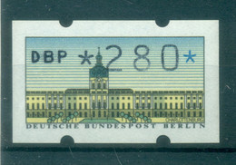 Berlin Ouest  1987 - Michel N. 1 - Timbre De Distributeur 280 Pf. (Y & T N. 1) - Macchine Per Obliterare (EMA)