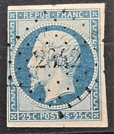 FRANCE 1852 - Canceled - YT 10 - 25c - 1852 Louis-Napoléon