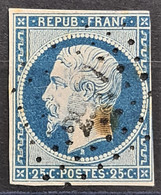 FRANCE 1852 - Canceled - YT 10 - 25c - 1852 Luigi-Napoleone