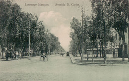 Lourenço Marques. Avenida D. Carlos. (Maputo, Mosambik). - Mozambique