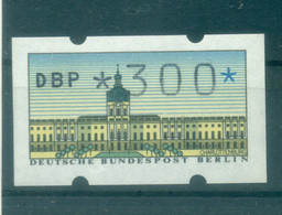 Berlin Ouest  1987 - Michel N. 1 - Timbre De Distributeur 300 Pf. (Y & T N. 1) - Macchine Per Obliterare (EMA)